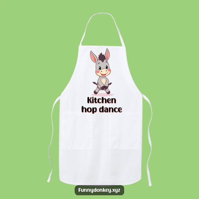 Funny Kawaii Donkey Apron: Hop Into the Kitchen with Joy