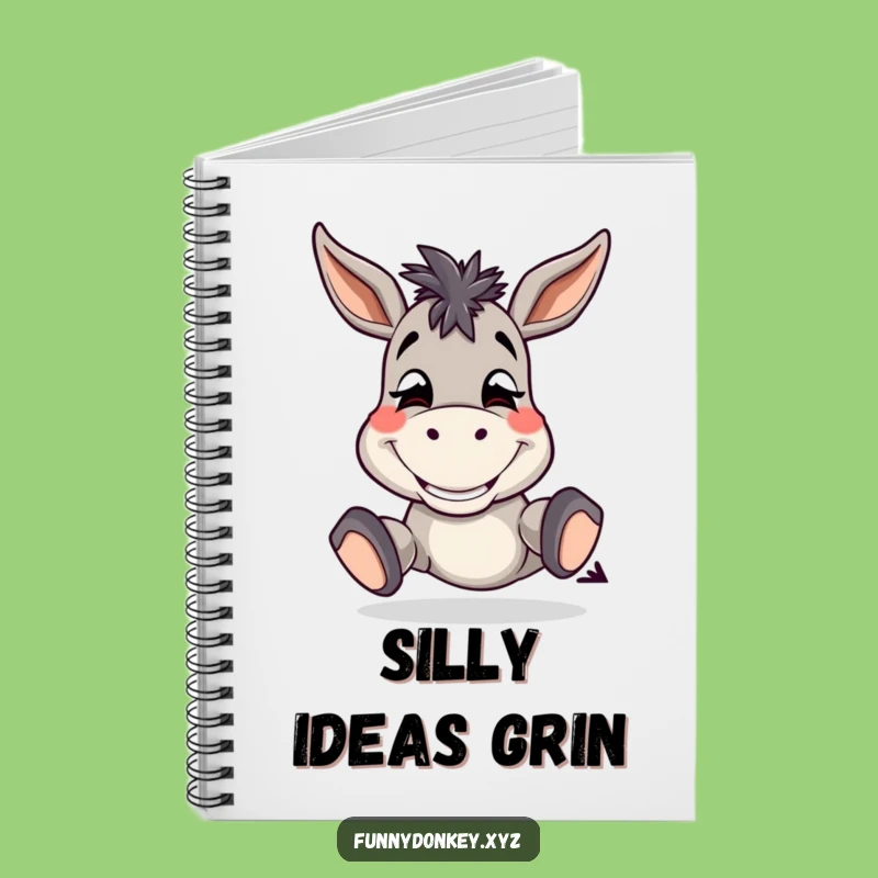 Funny Donkey Grin Notebook: Silly Notes, Perfect Funny Gift