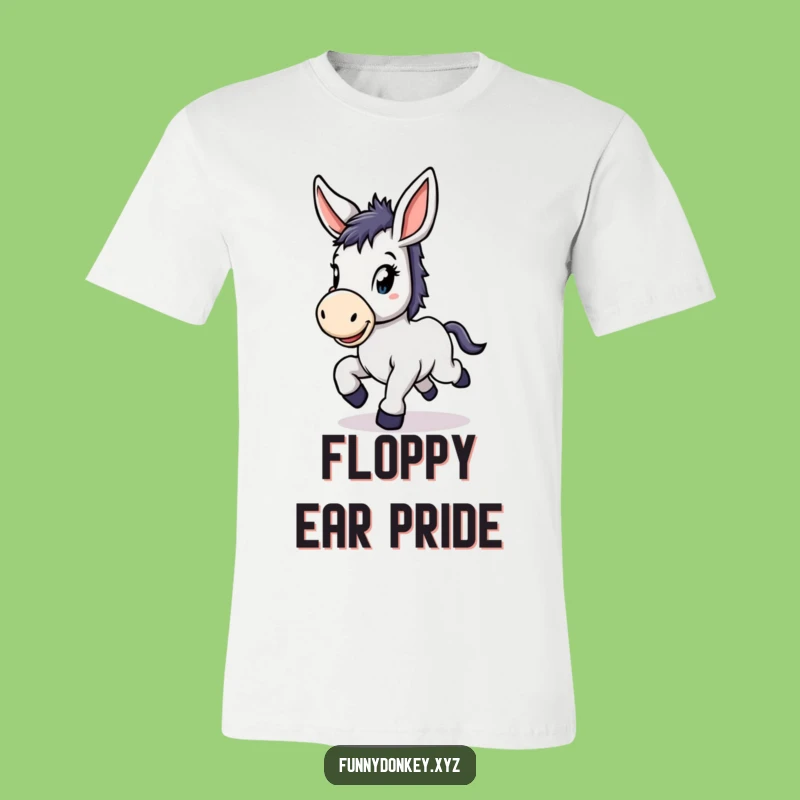 Funny Kawaii Donkey T-Shirt: Delightful Prance, Great Funny Gift